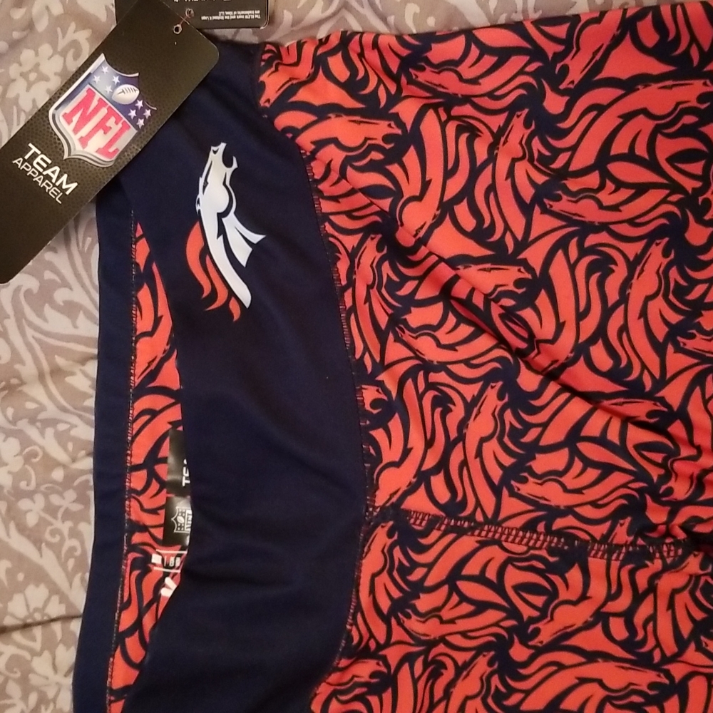 🆕🏈NWT🎁 NFL BRONCO'S AMERICAN FOOTBALL TEAM LEGGINGS SUPER BOWL❣️